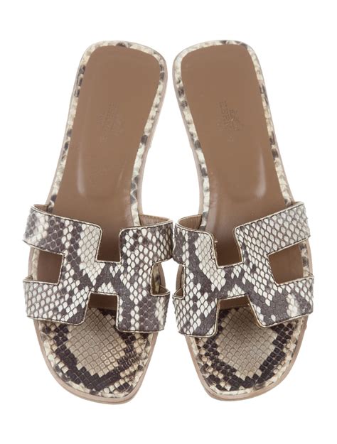 hermes sandals reviews|hermes snakeskin sandals.